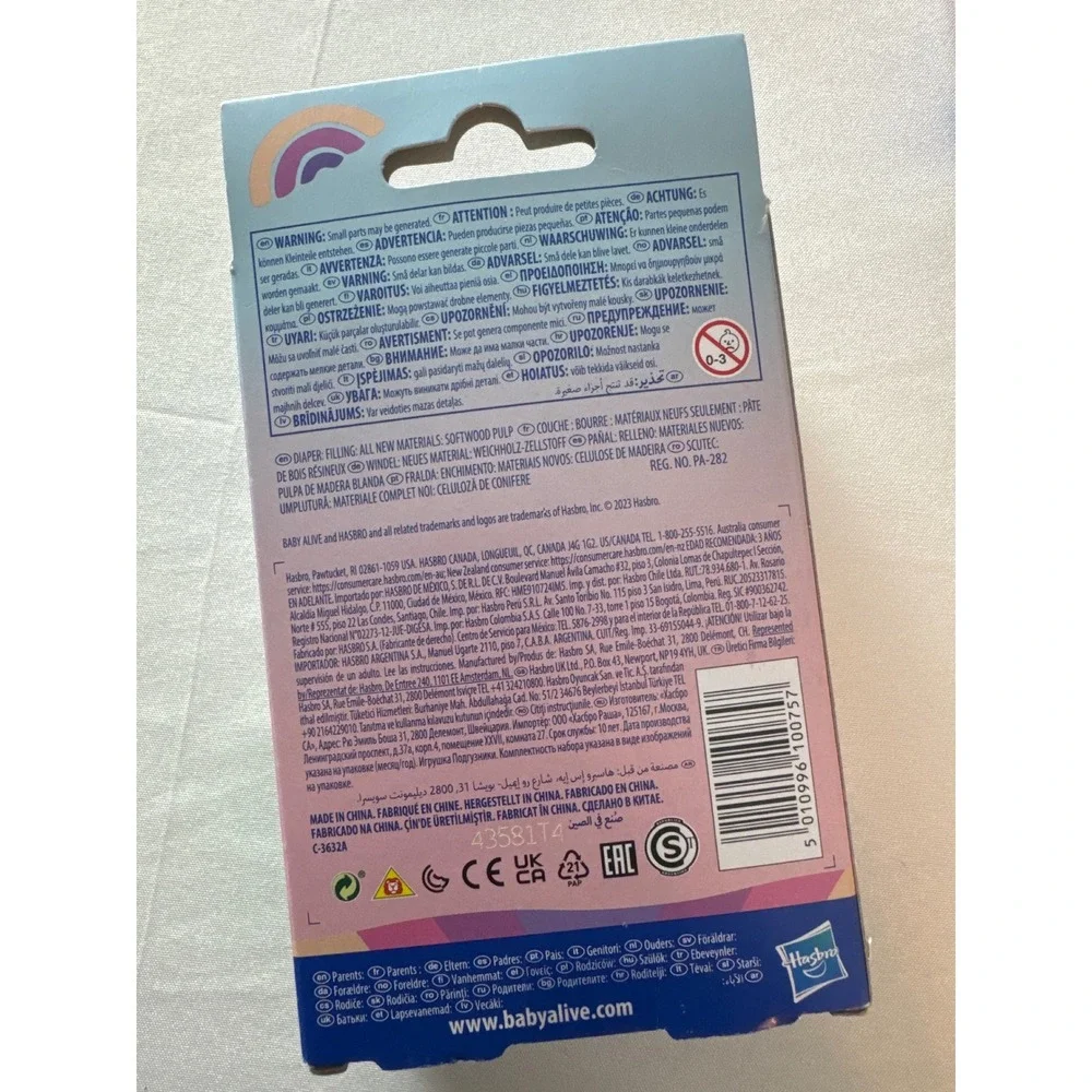 Baby Alive Doll Diapers Refill 6 Packs 24 Count Total Hasbro E9119 NEW